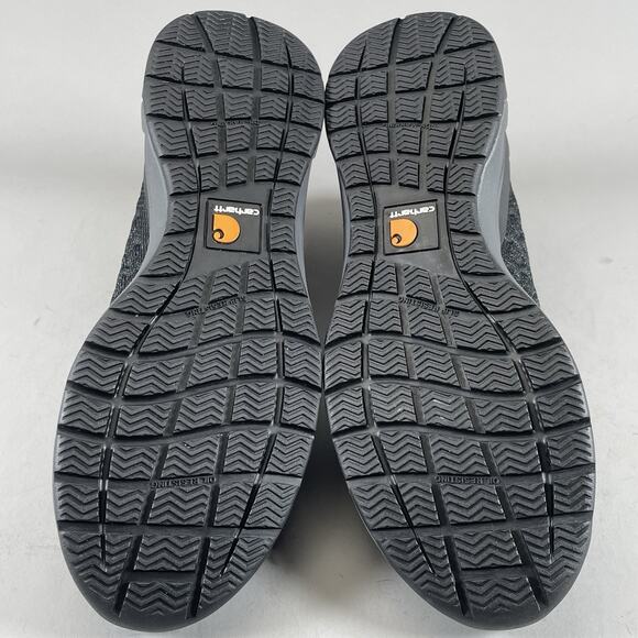 Carhartt Force SD Men’s Size 9 Black Work Shoes Soft Toe Sneakers Lace Up EUC - Picture 4 of 9